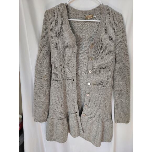 American Rag Cie Sweaters - American Rag peplum sweater/cardigan - Sz Women's Medium